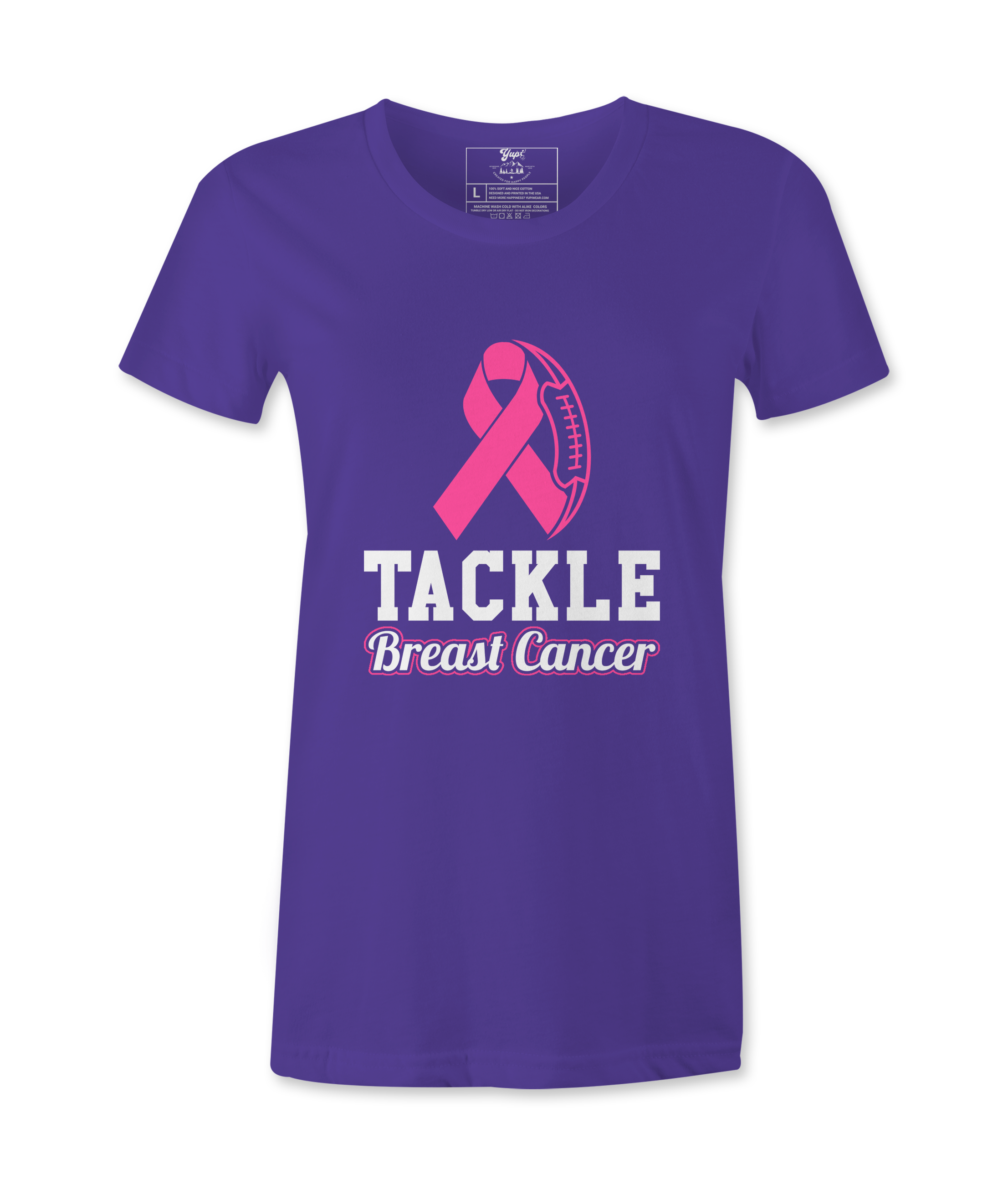 Tackle Breast Cancer - T-shirt