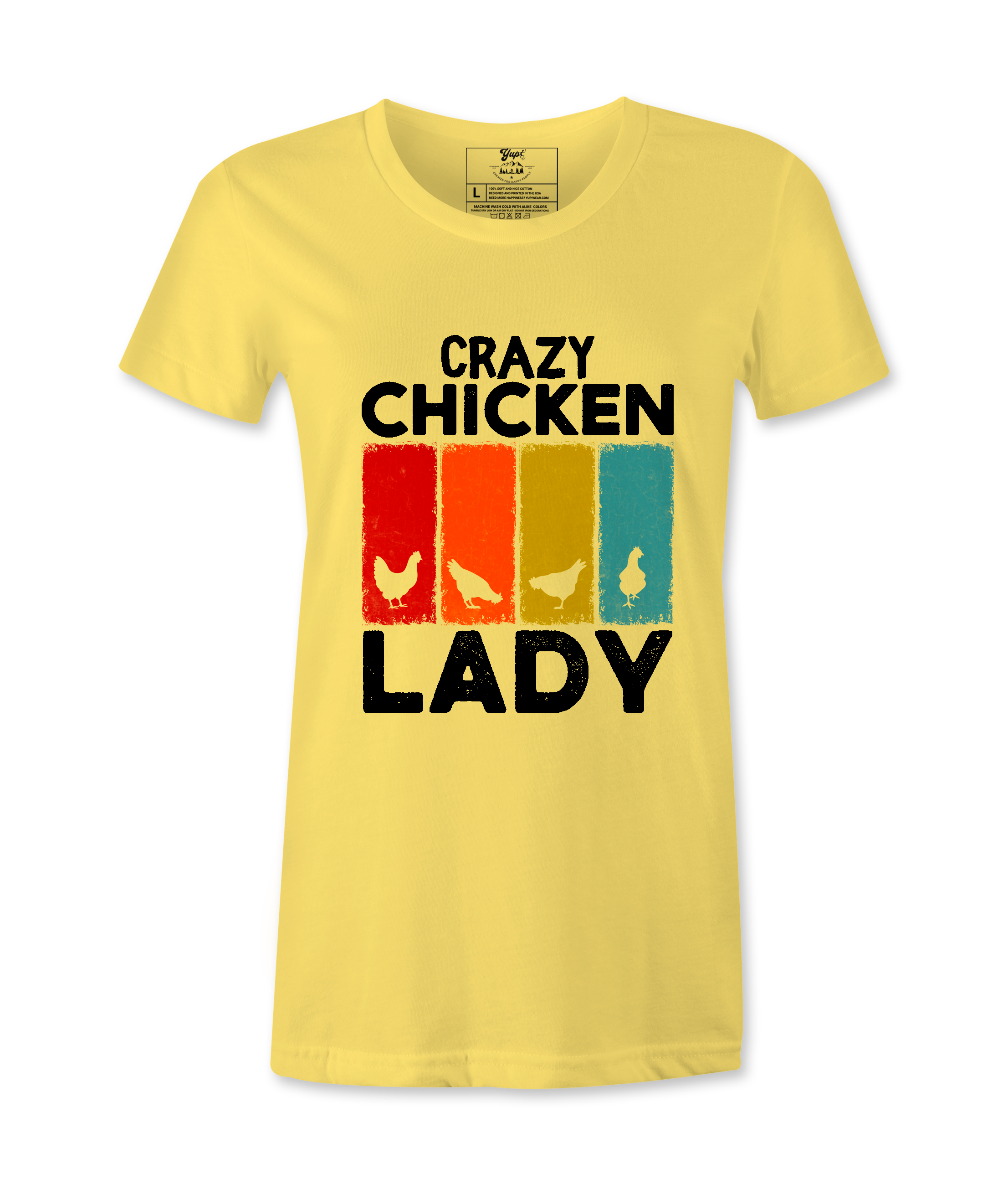 Crazy Chicken Lady - T-Shirt