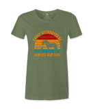 Easily Distracted By Horses .. - T-shirt