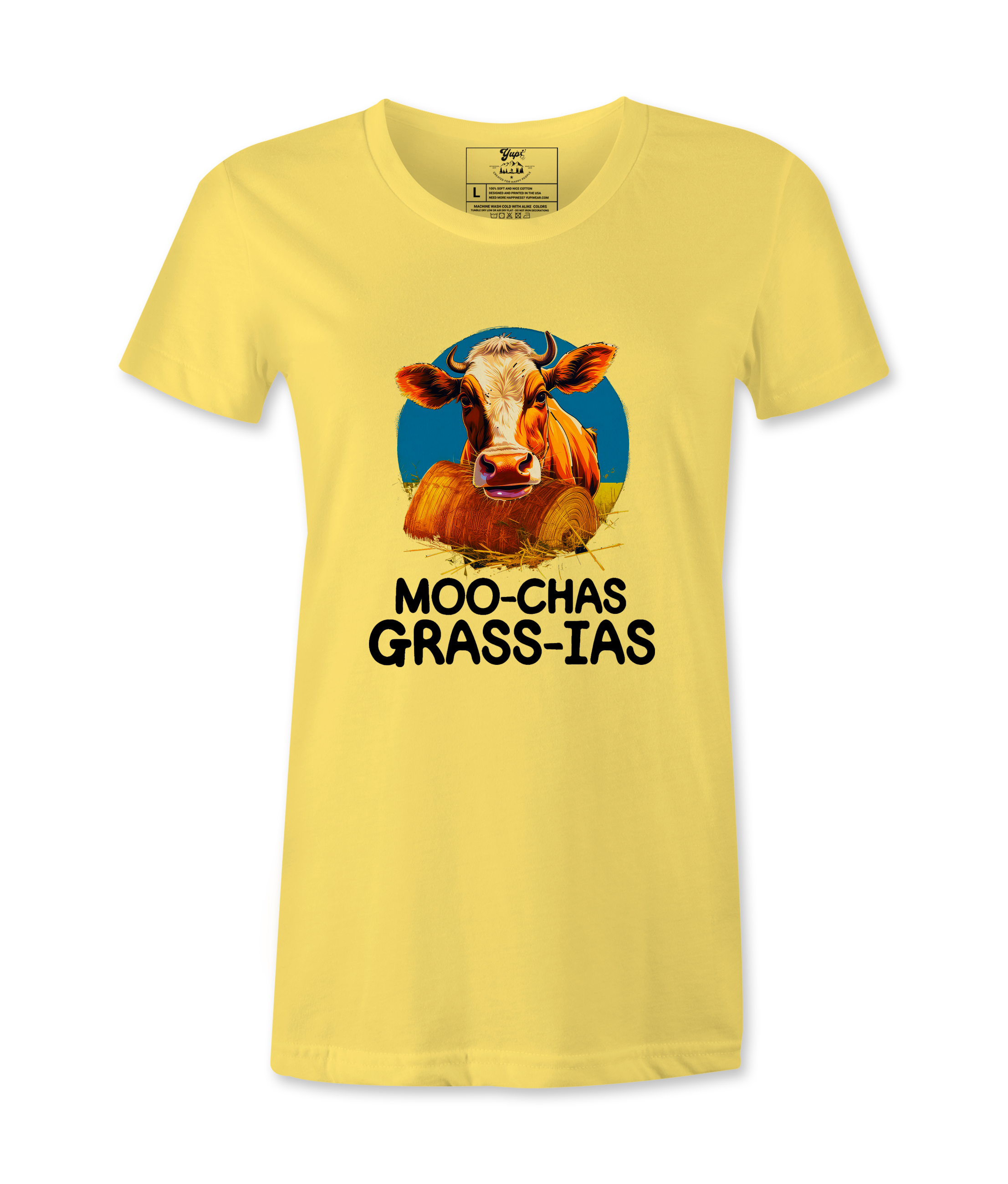 Moo-chias Grass-ias - T-Shirt