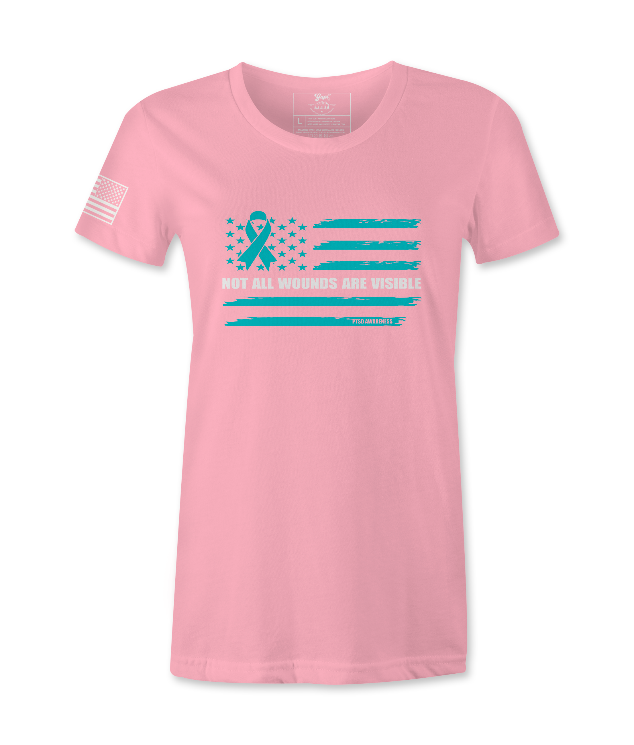 Not All Wounds Are Visible - Female  T-Shirt