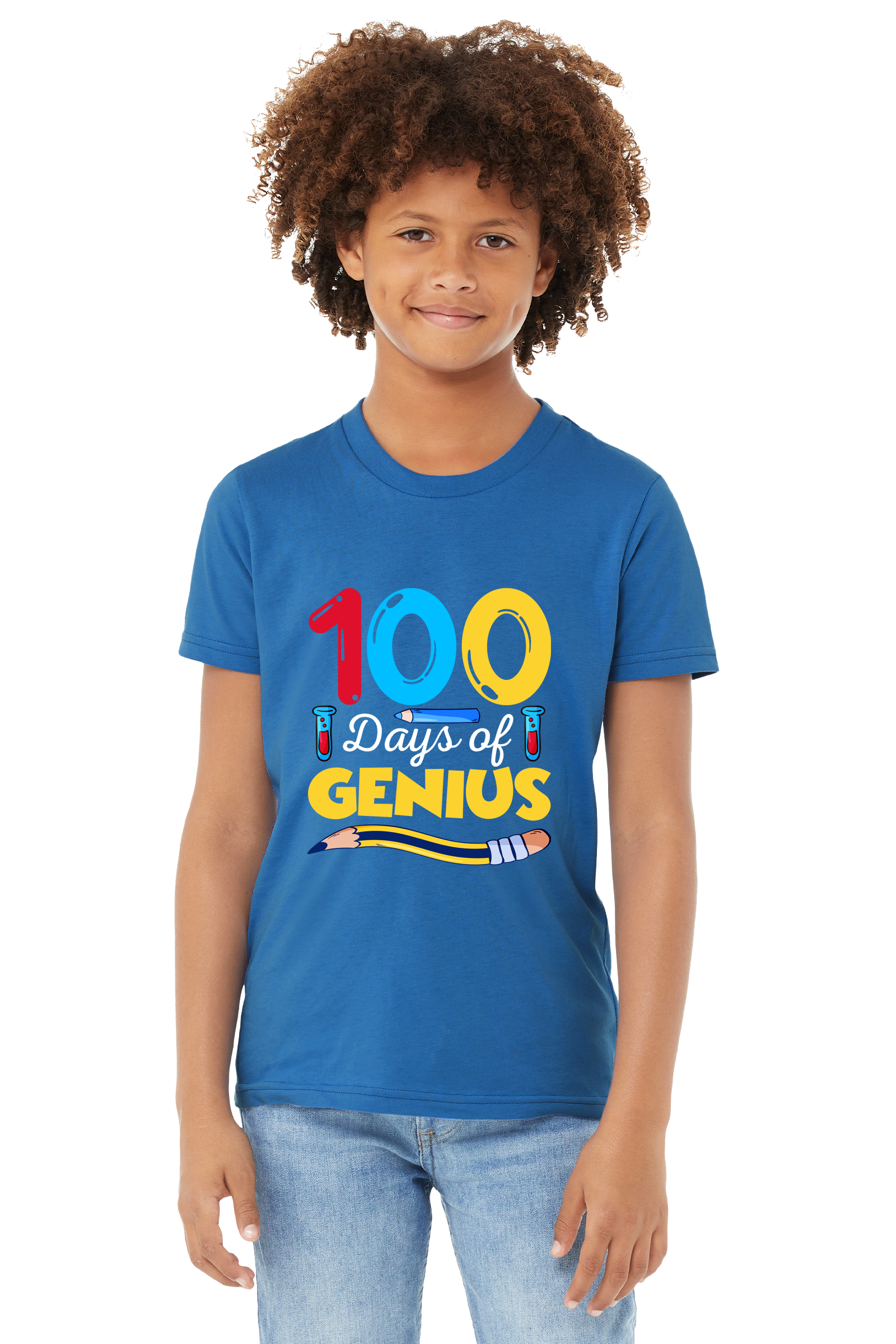 100 Days Of Genius Unisex Youth T-Shirt