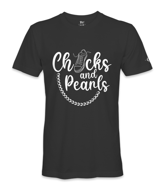 Chucks & Pearls  - Unisex T-shirt