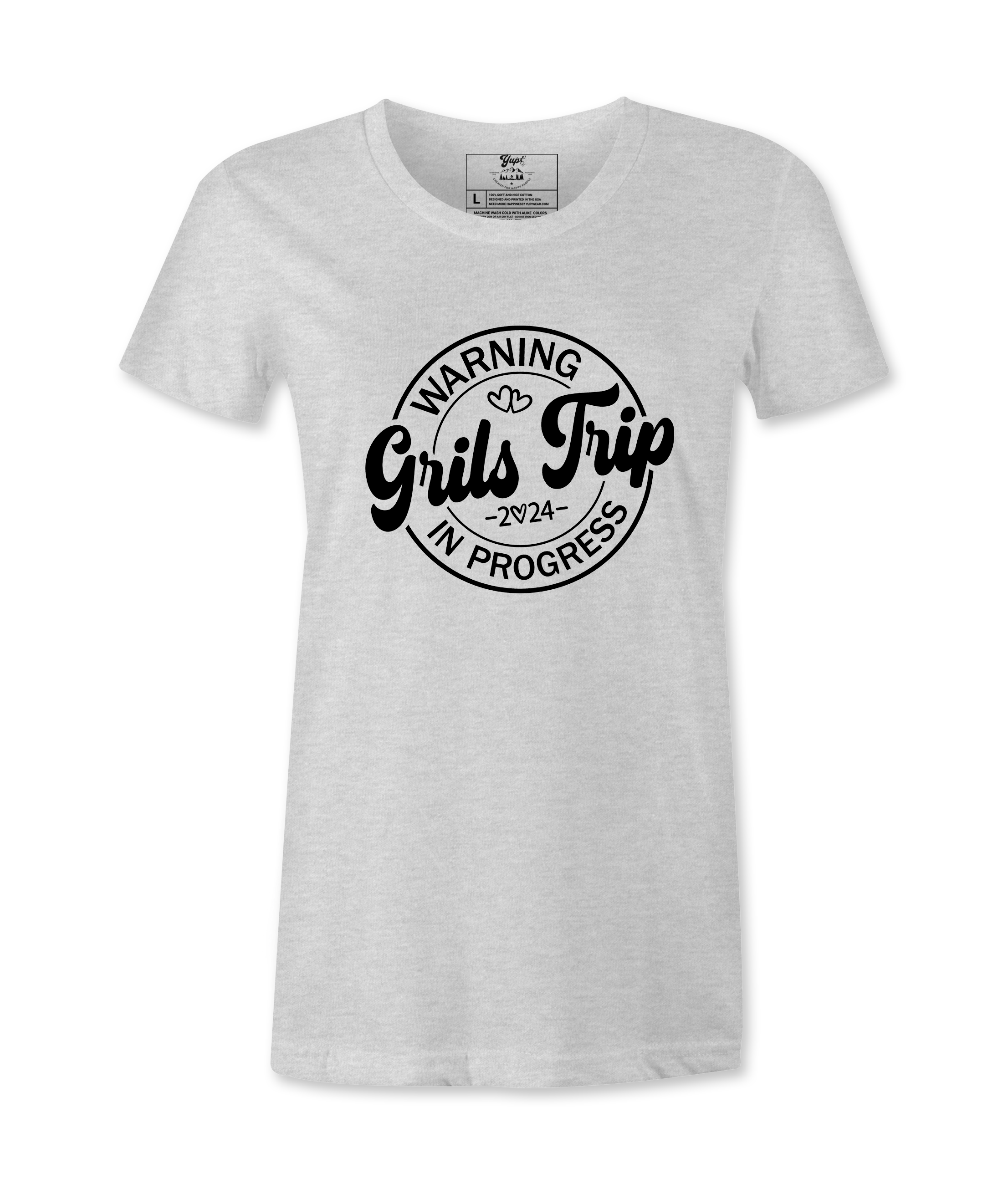 Warning Girls Trip 2024 - T-shirt