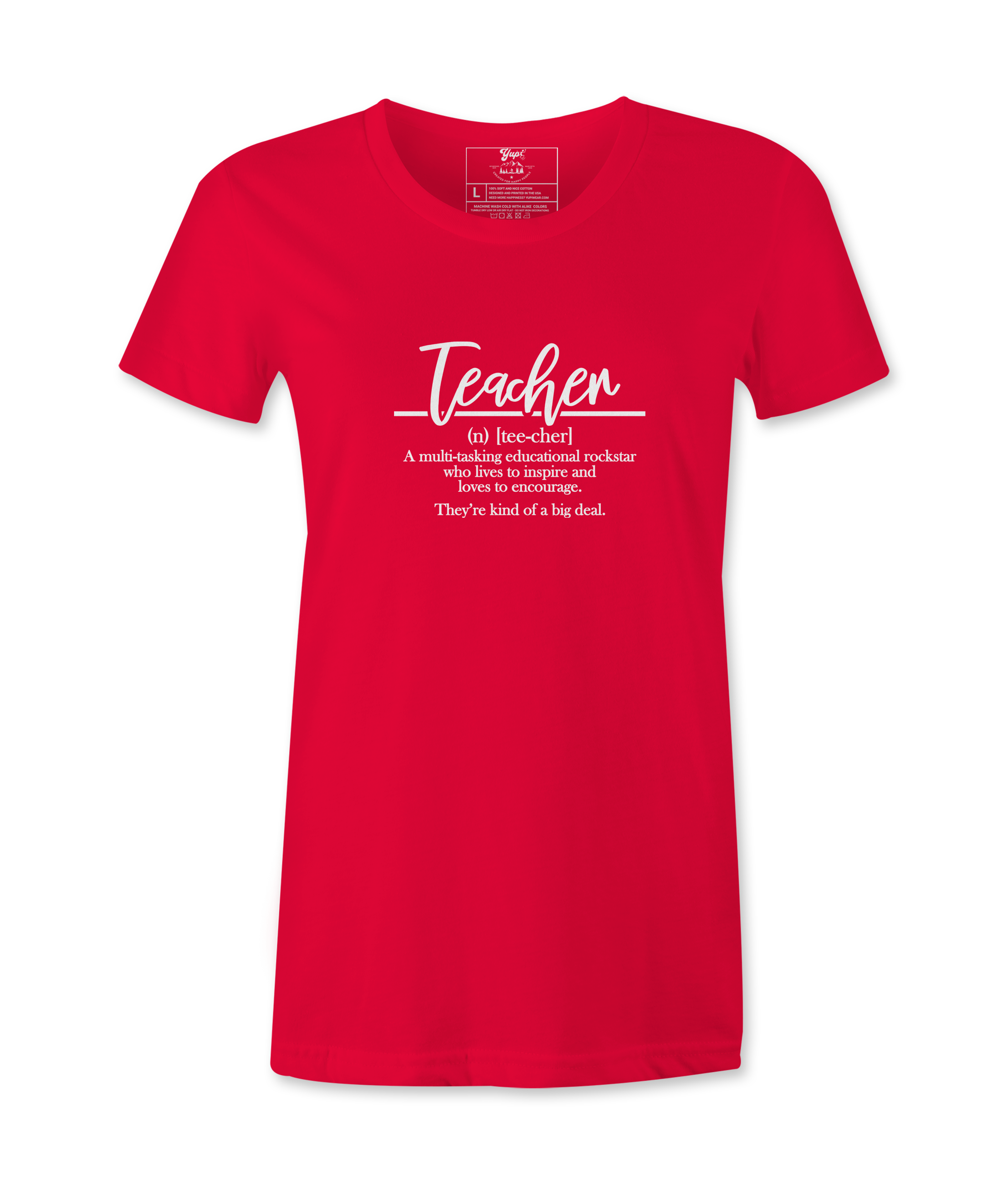 Teacher Female T-shirt