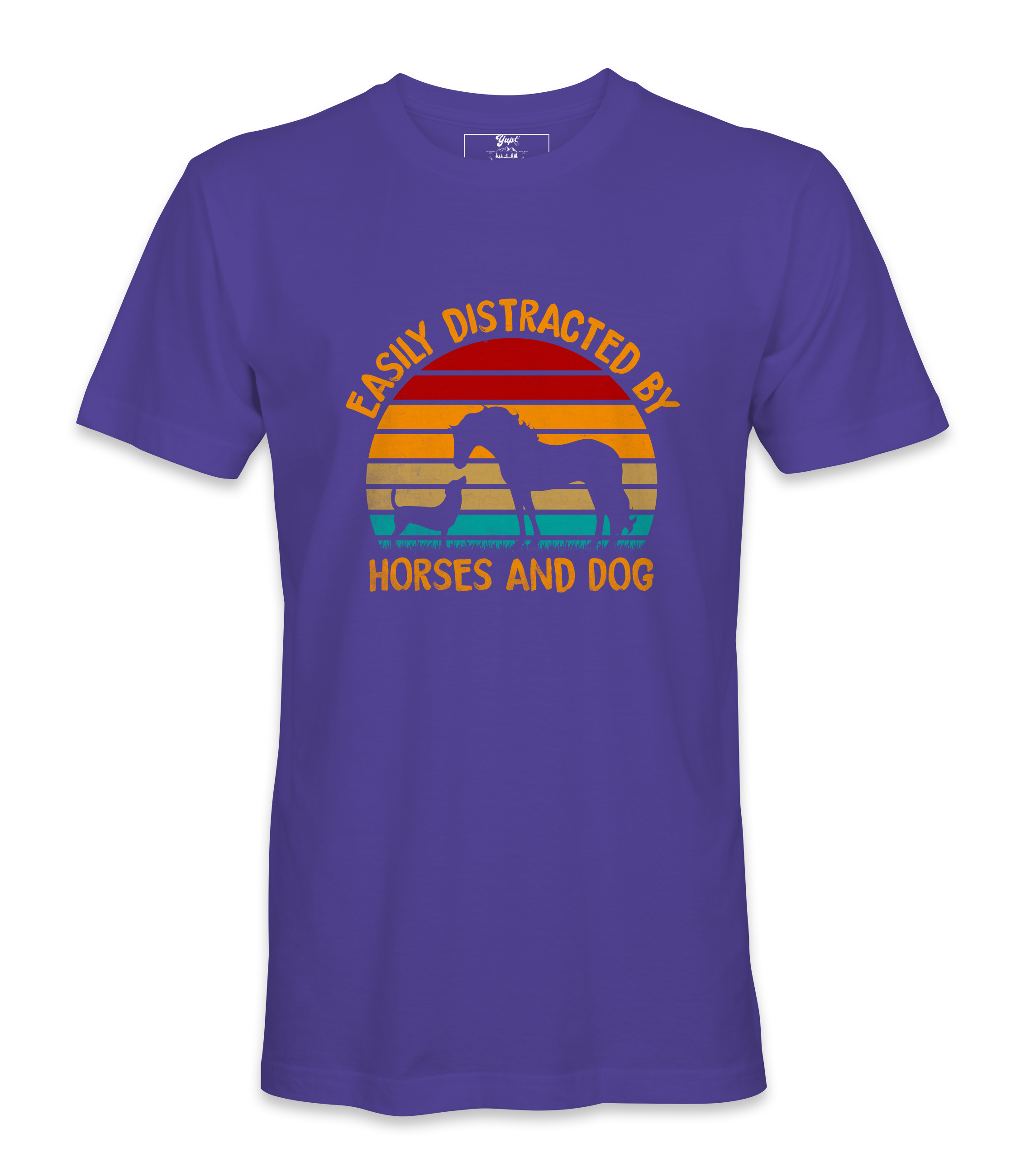 Easily Distracted By Horses .. - T-shirt