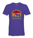 Easily Distracted By Horses .. - T-shirt
