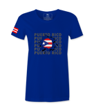 Puerto Rico Flag Female T-shirt