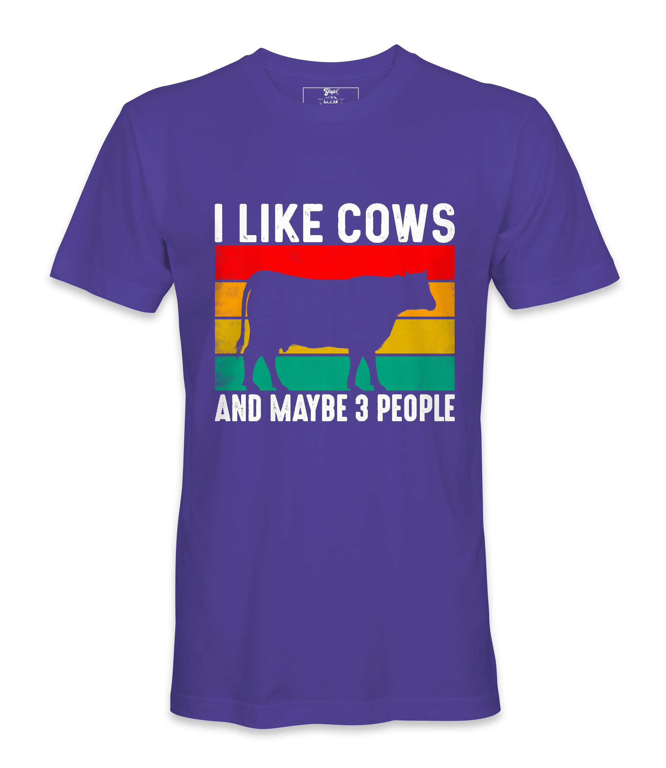 I Like Cows And Maybe 3 People - T-Shirt
