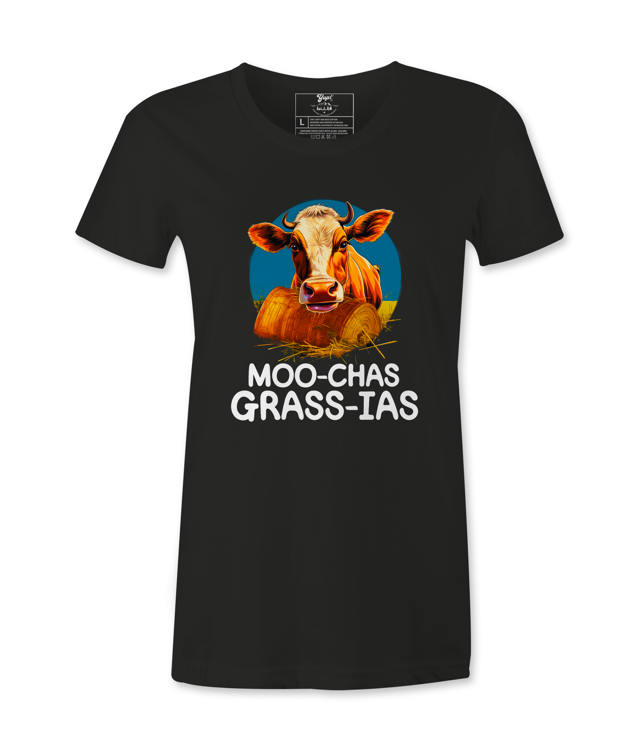 Moo-chias Grass-ias - T-Shirt
