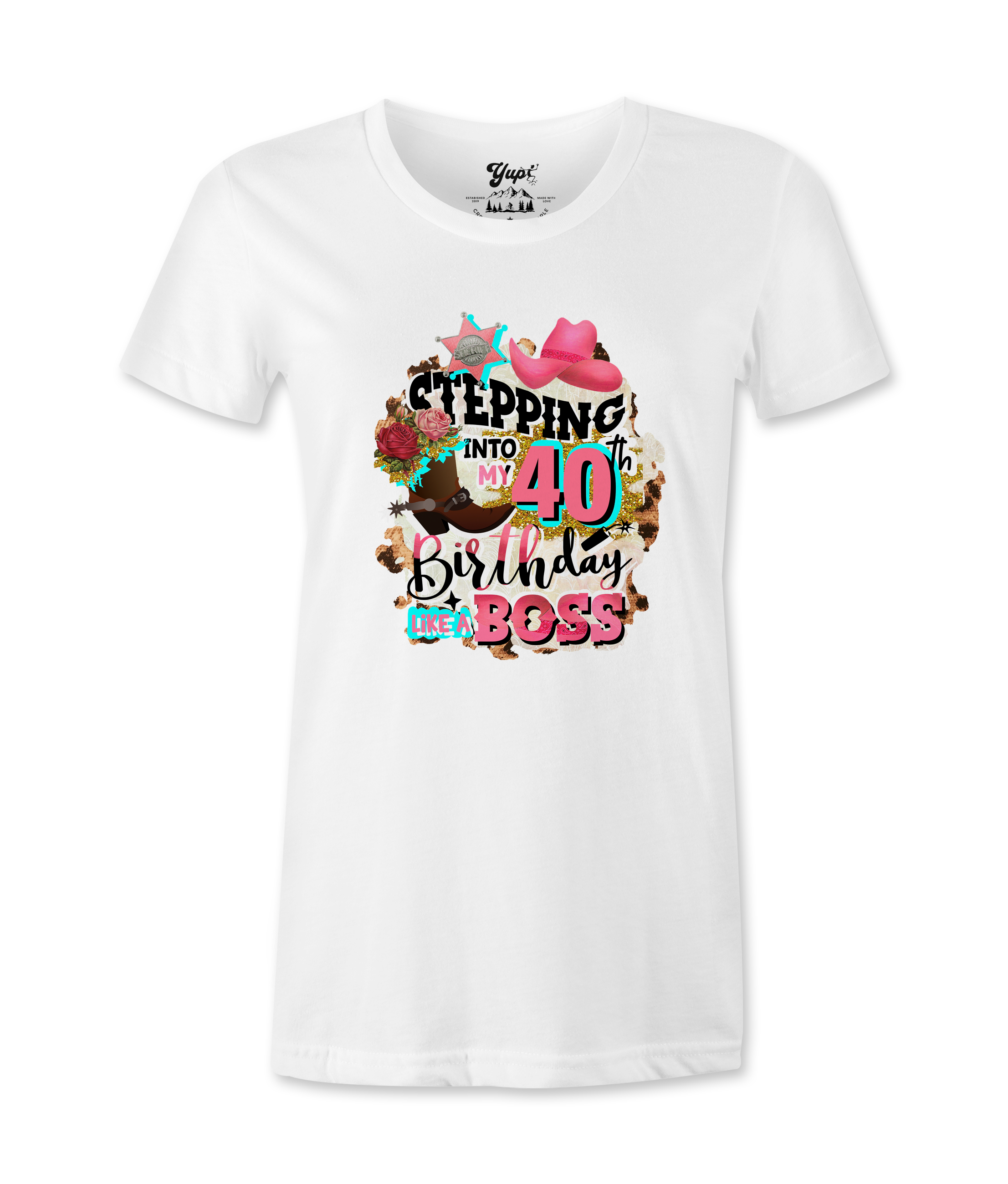 Stepping Into My 40th - T-shirt