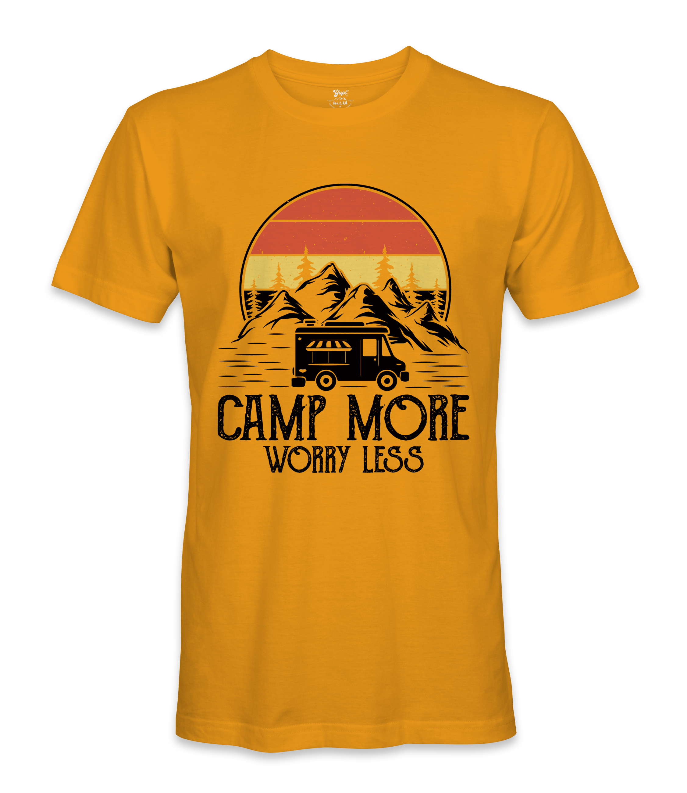 Camp More Worry Less - RV Life - T-shirt