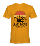 Camp More Worry Less - RV Life - T-shirt