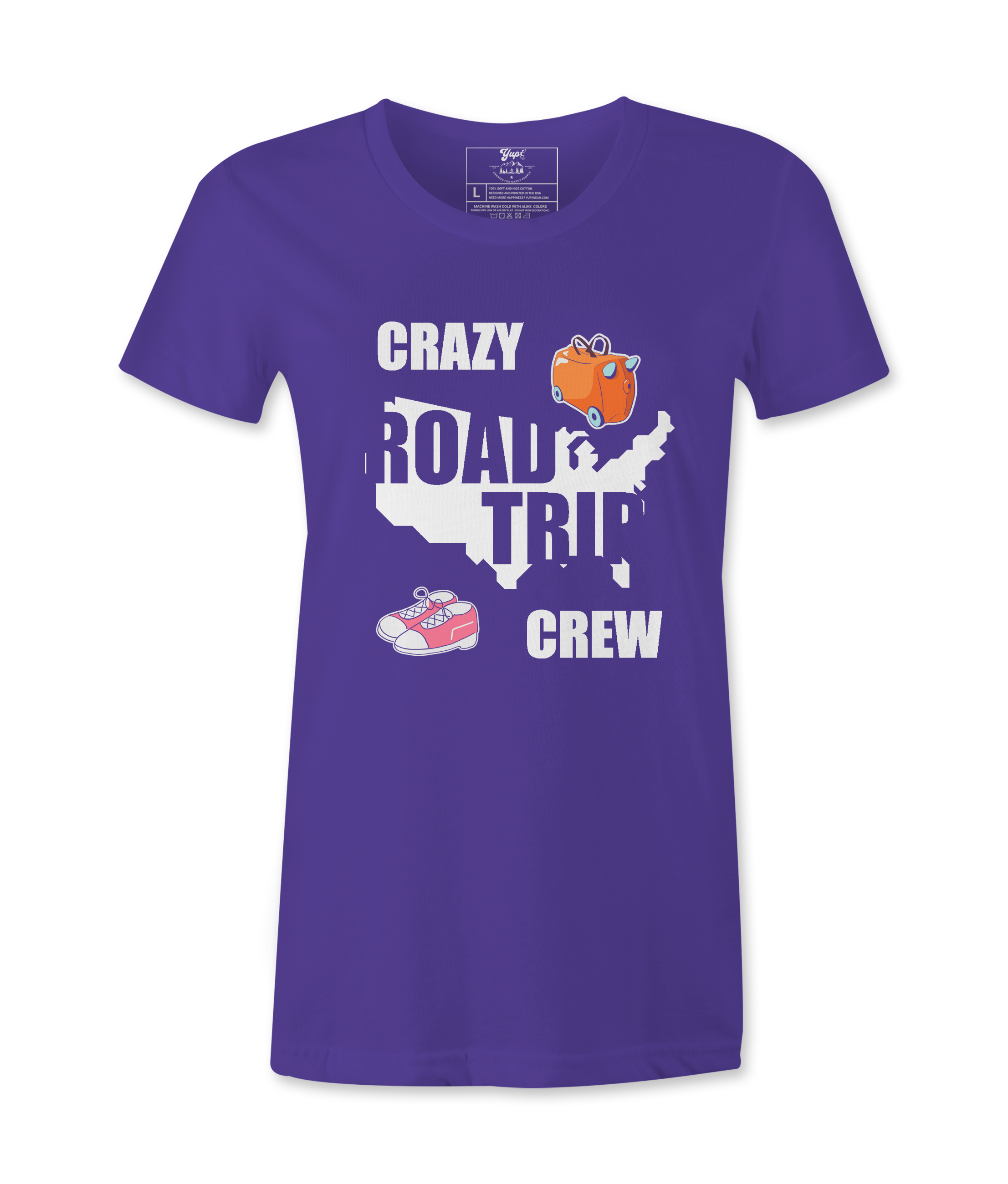 Crazy Road Trip Crew - T-shirt
