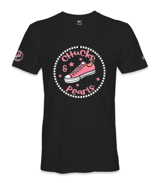 Chucks & Pearls  - Unisex T-shirt