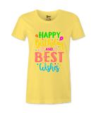 Happy Birthday And Best Wishes - T-shirt
