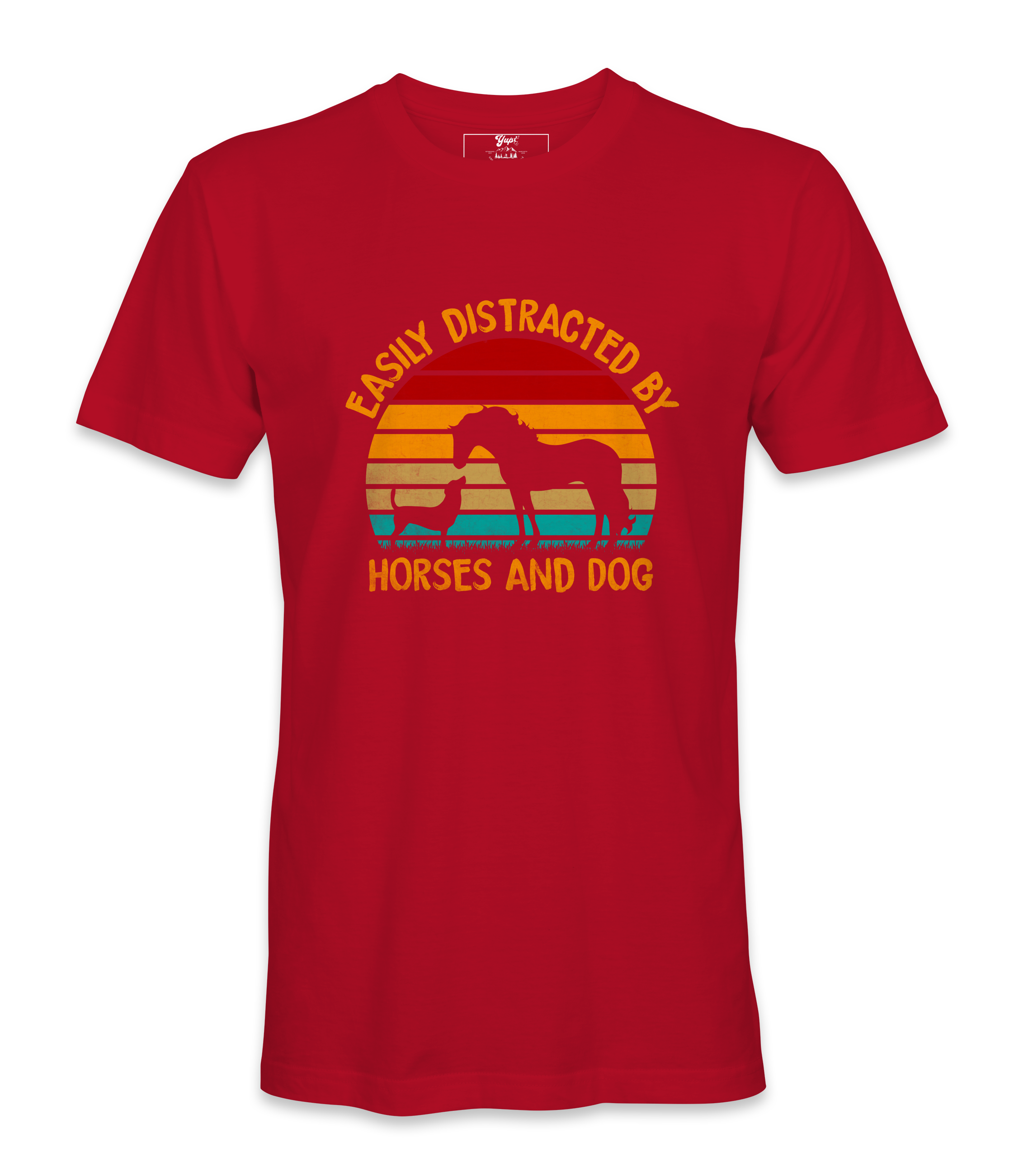 Easily Distracted By Horses .. - T-shirt
