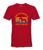 Easily Distracted By Horses .. - T-shirt