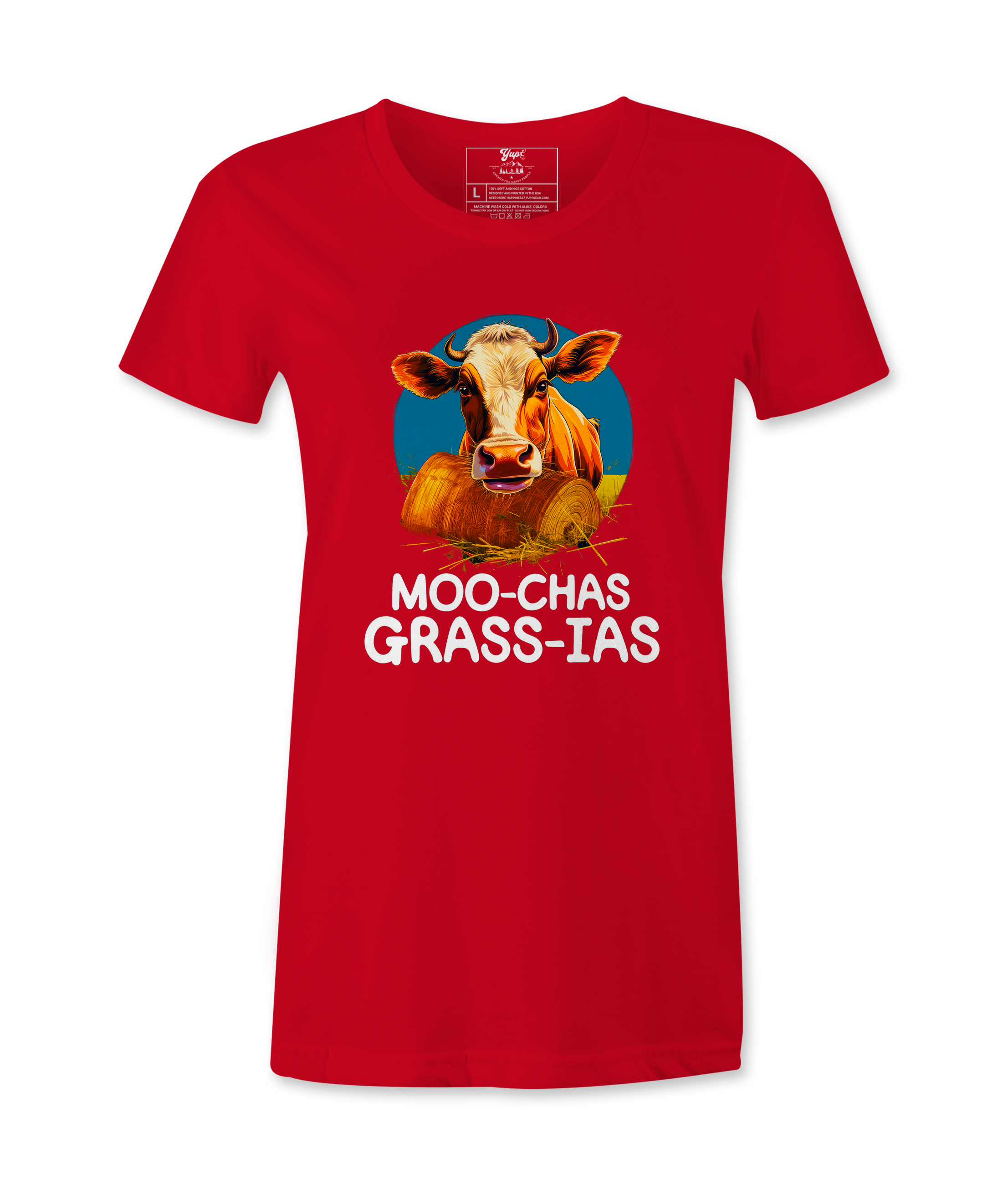 Moo-chias Grass-ias - T-Shirt