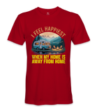 I Feel Happiest - RV Life - T-shirt