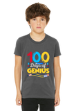 100 Days Of Genius Unisex Youth T-Shirt