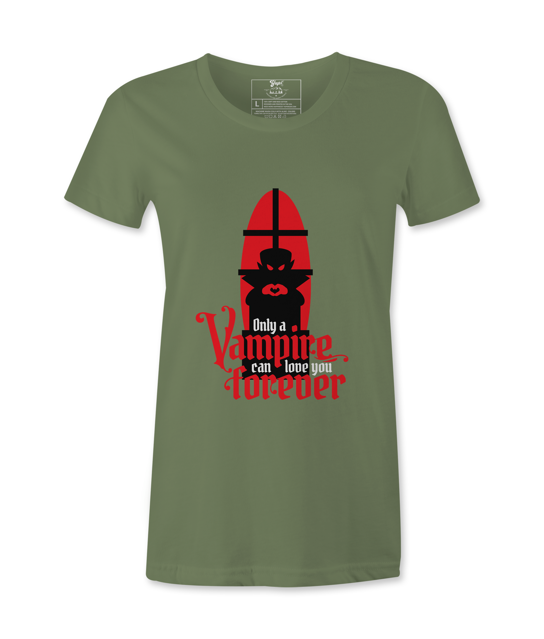 Only A Vampire Can Love you - Female T-shirt