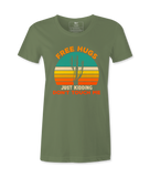 Free Hugs, Just Kidding  - T-shirt