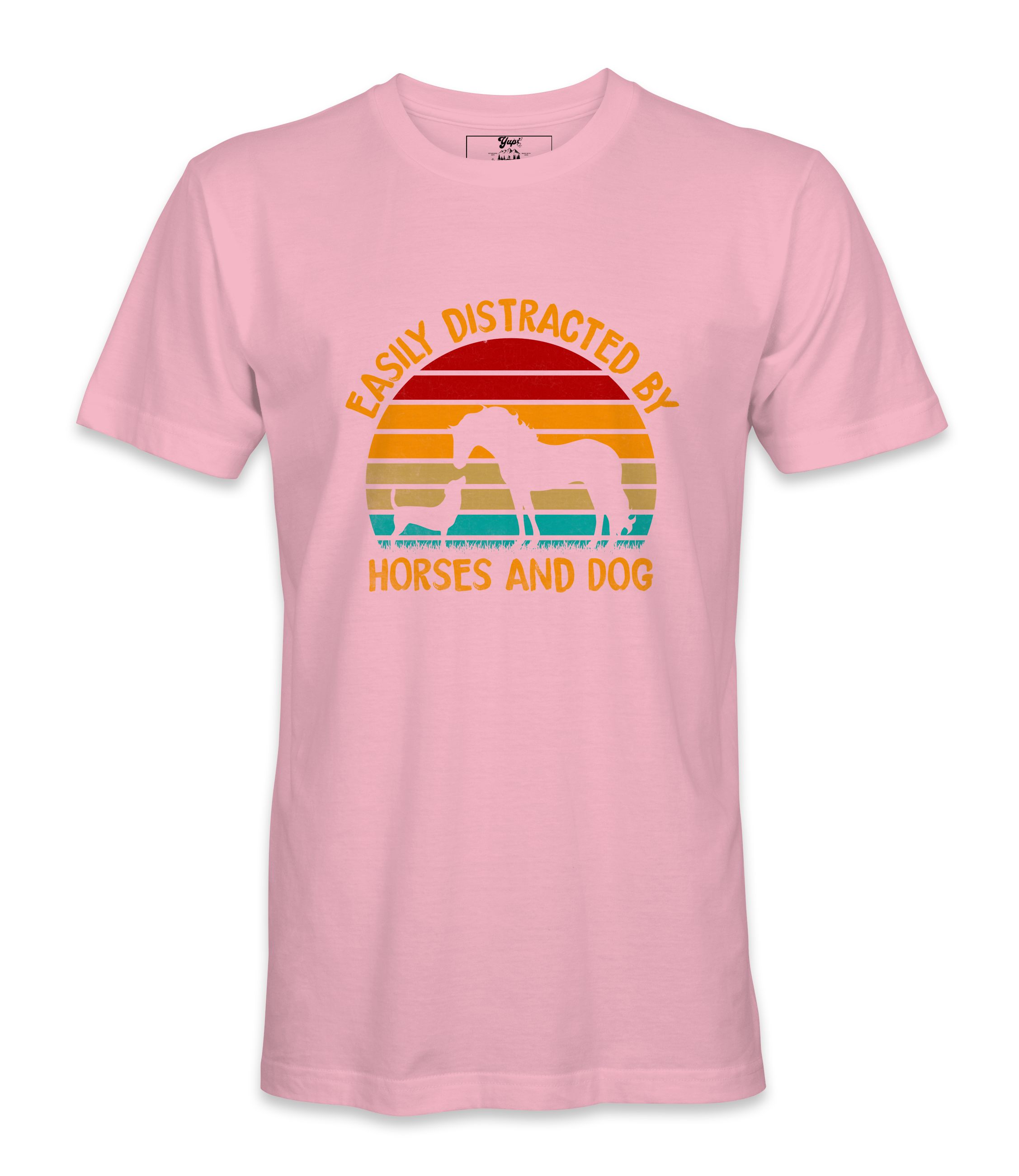 Easily Distracted By Horses .. - T-shirt