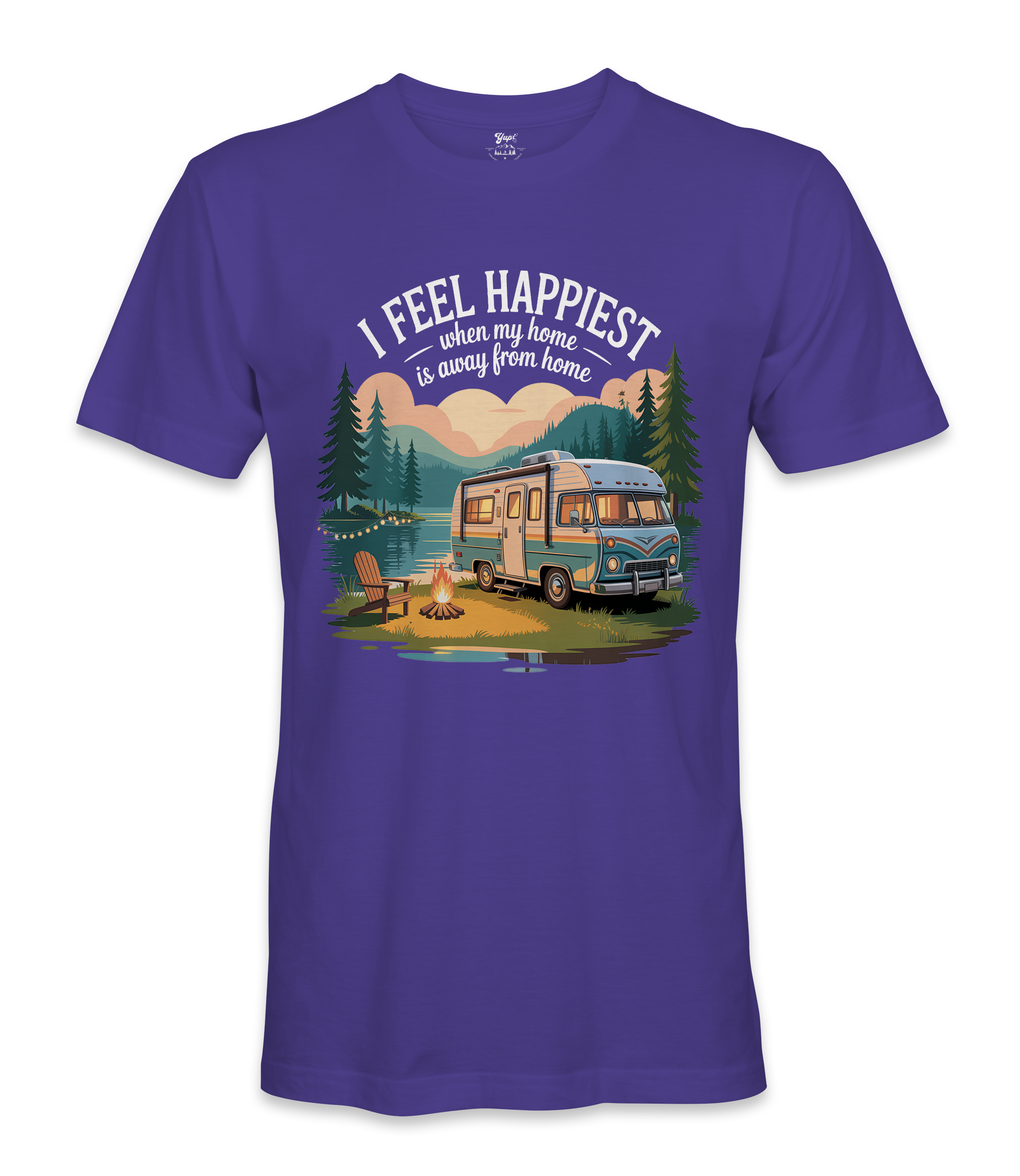 I Feel Happiest - RV Life - T-shirt