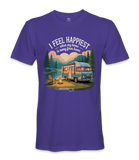 I Feel Happiest - RV Life - T-shirt