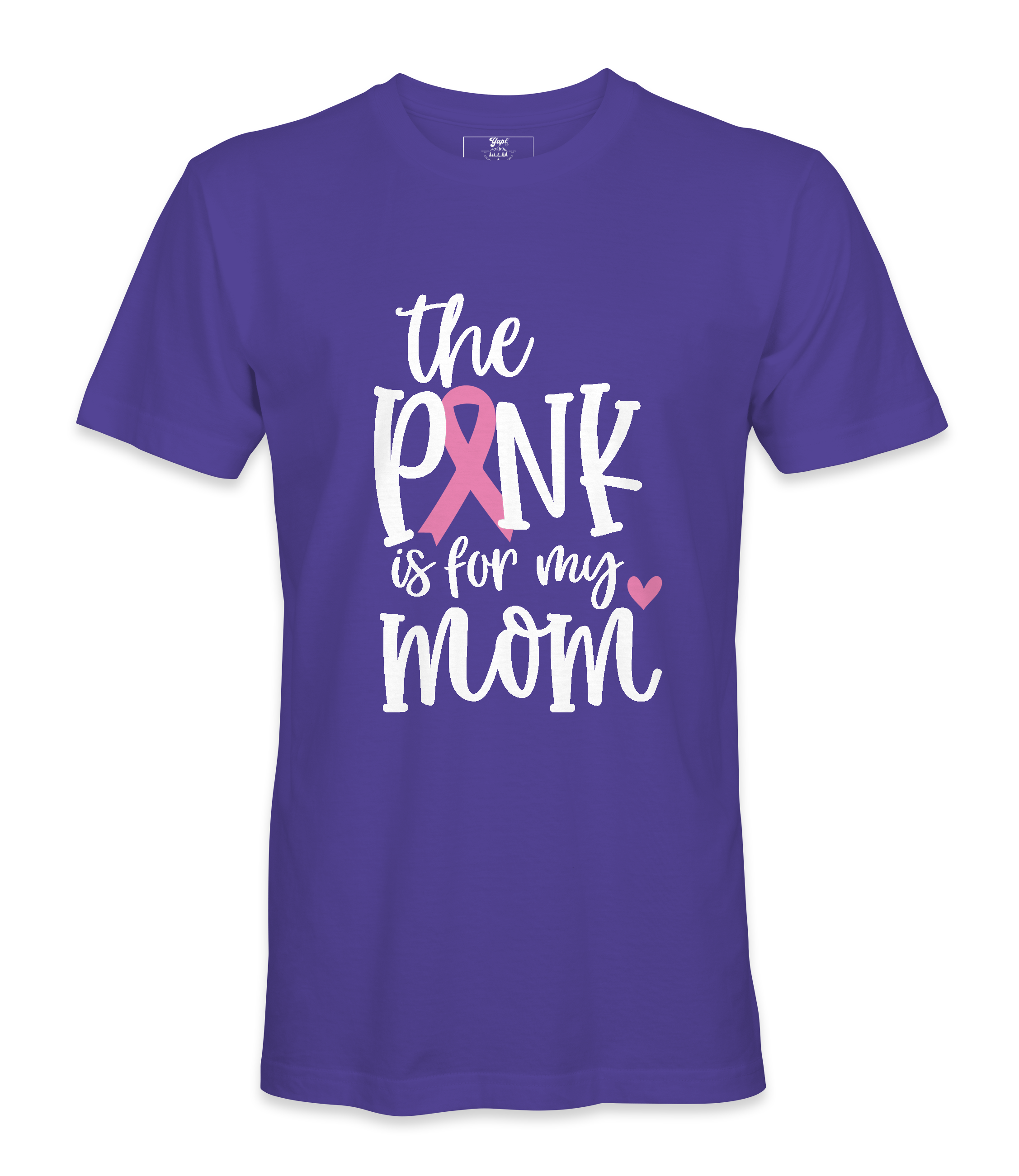The Pink Is For My Mom - T-shirt