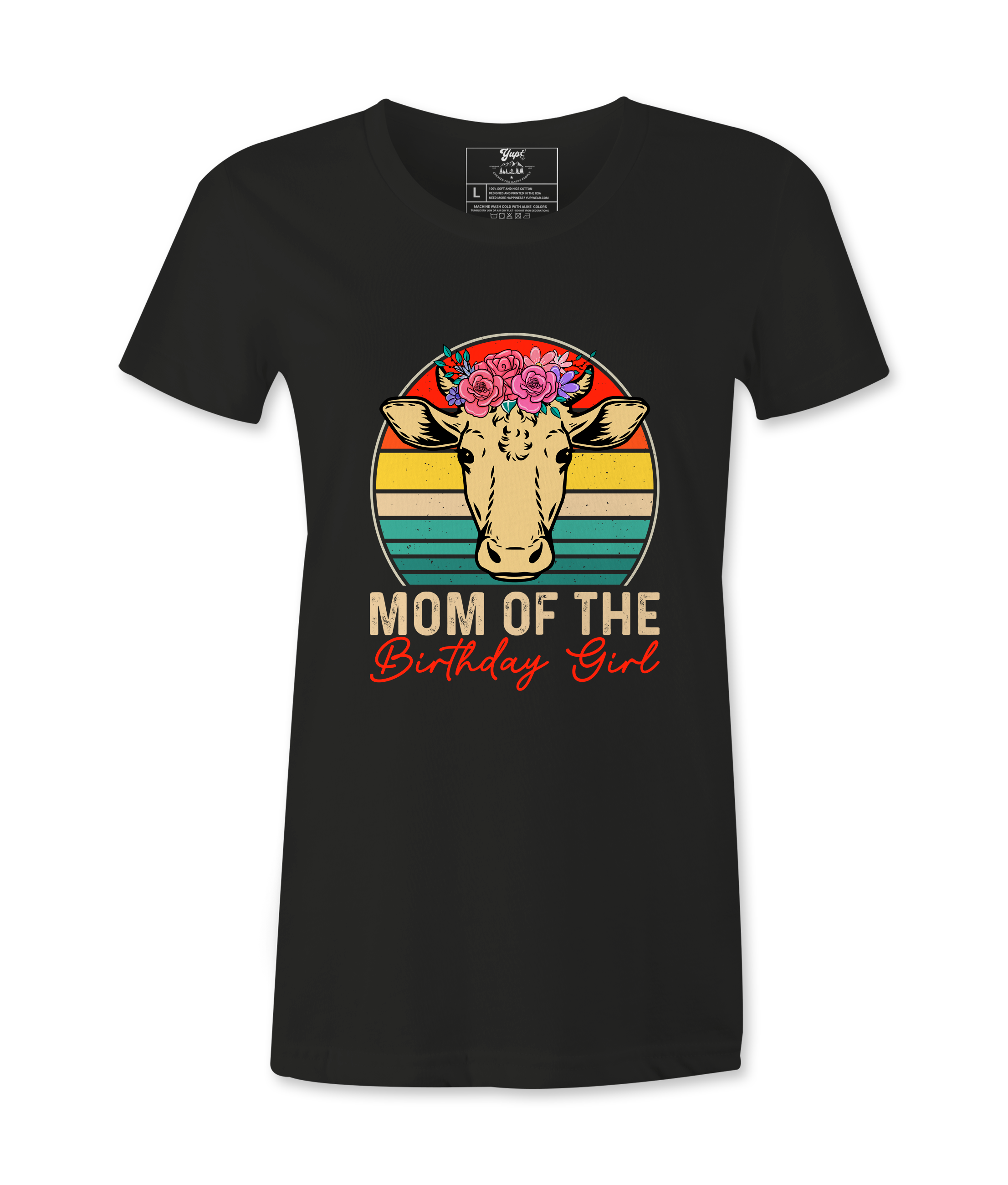 Mom Of The Birthday Girl  - T-Shirt