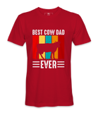 Best Cow Dad Ever - T-Shirt