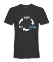 Eat Sleep Travel - T-shirt