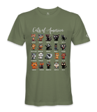 Cats Of America - T-shirt
