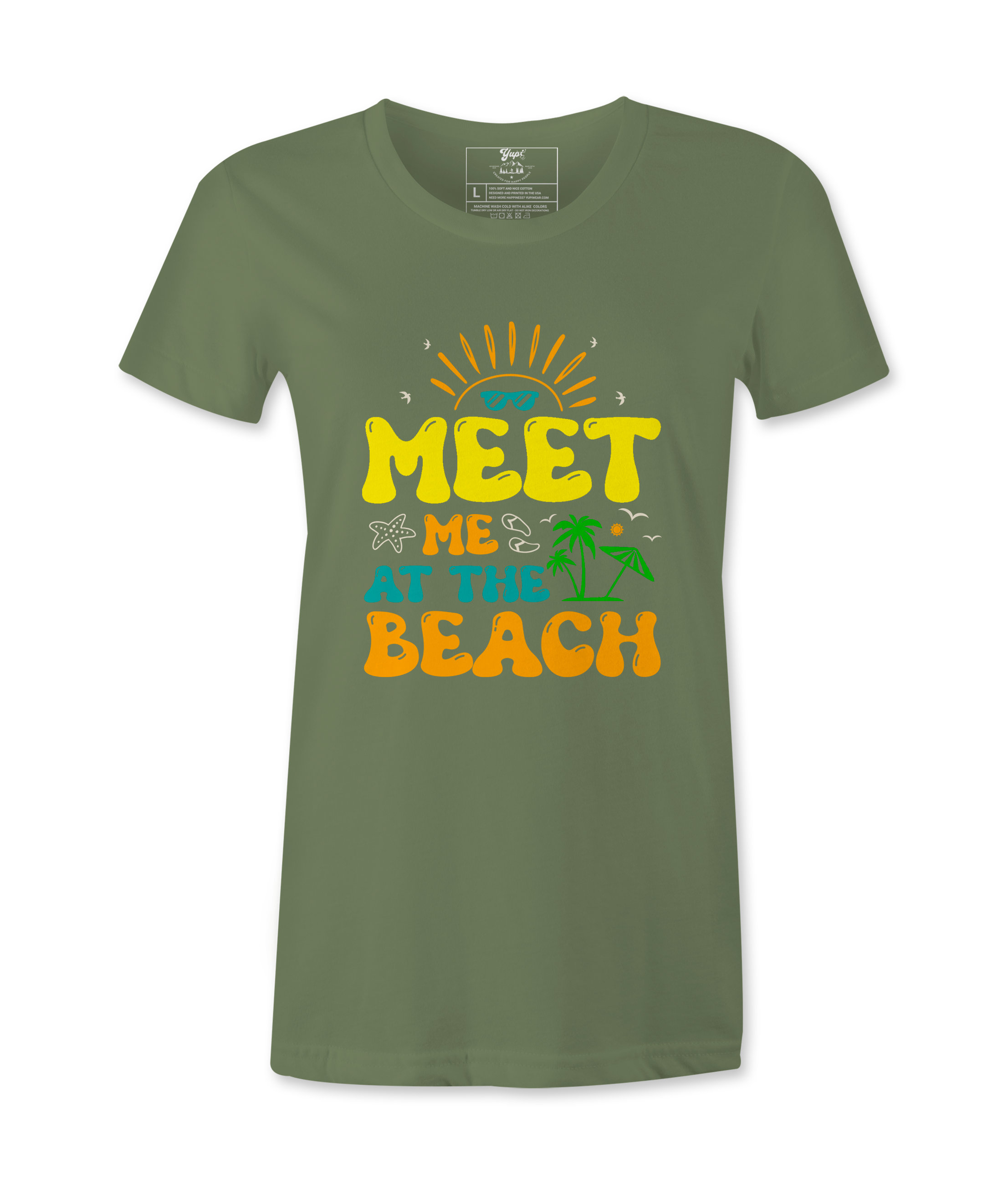Meet Me At The Beach- T-shirt