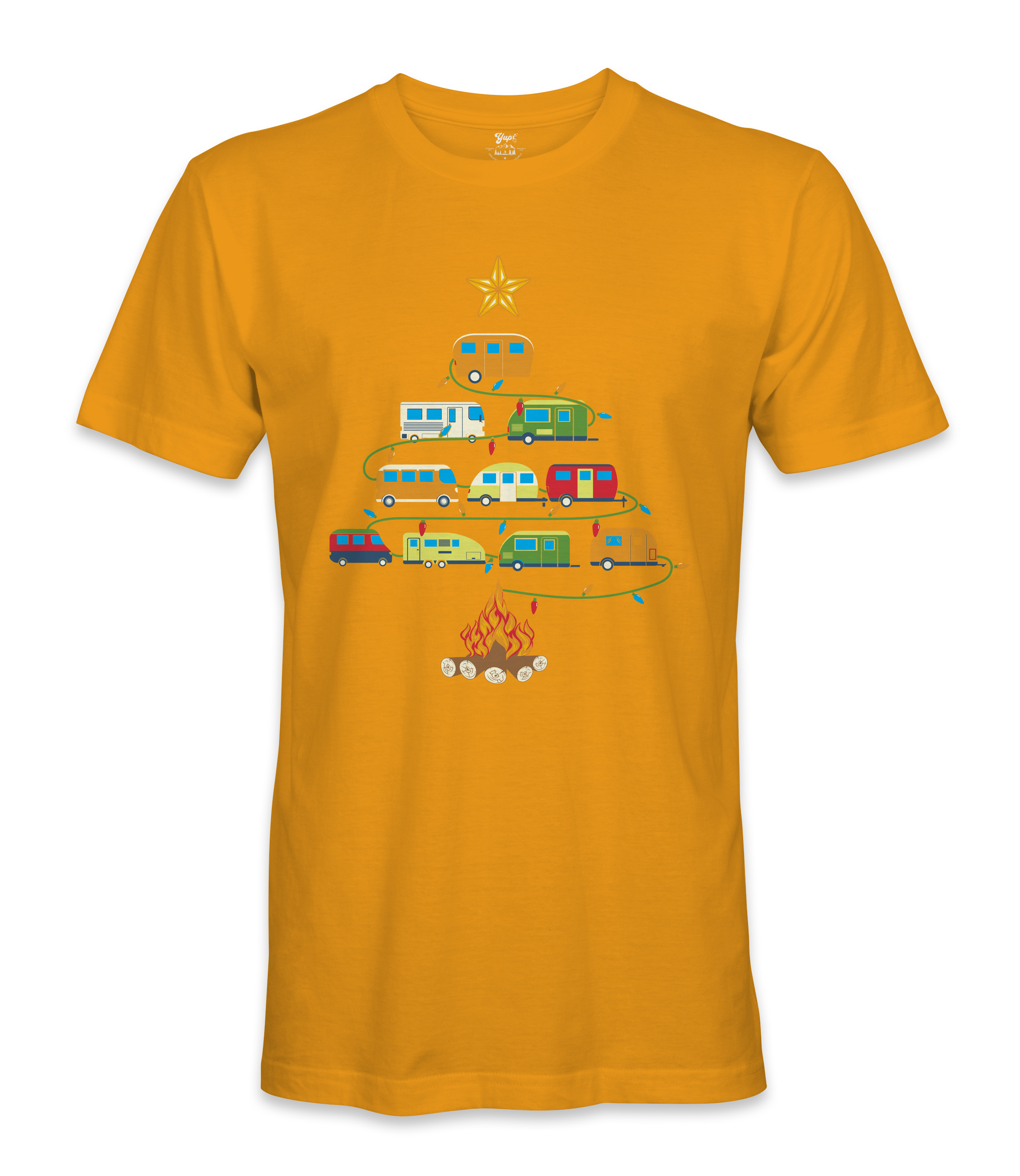 Camper Christmas Tree - RV Life - T-shirt
