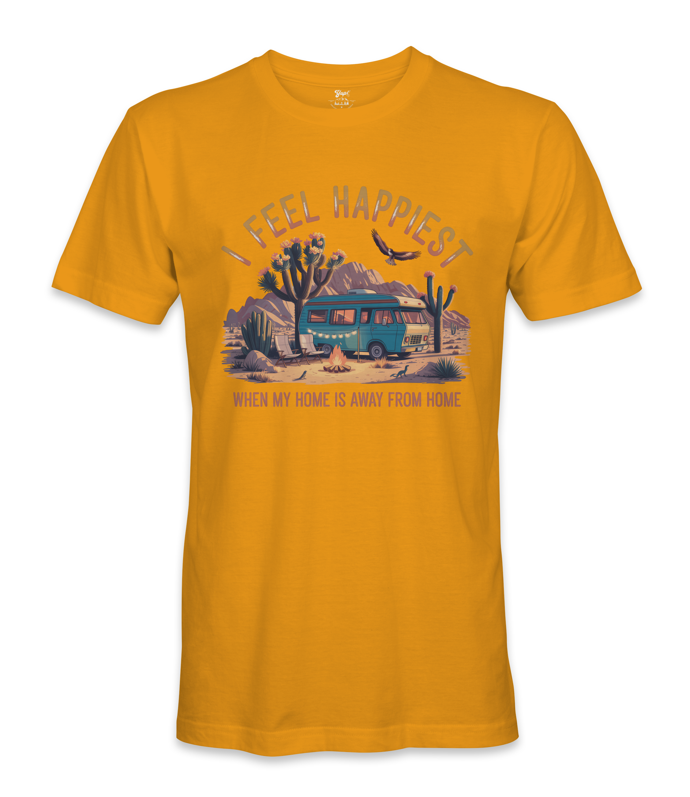 I Feel Happiest - RV Life - T-shirt