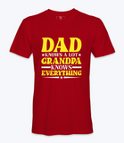 Dad Knows A Lot - T-shirt