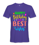 Happy Birthday And Best Wishes - T-shirt