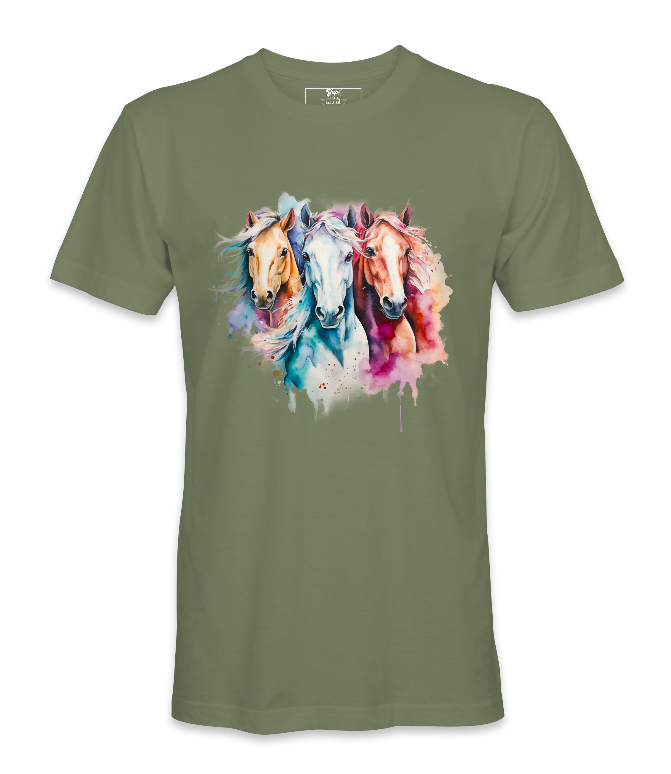 3 Horses - T-shirt