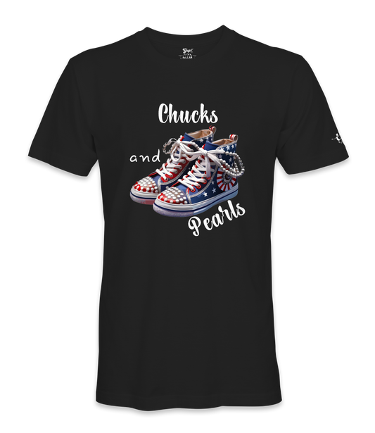 Chucks & Pearls  - Unisex T-shirt