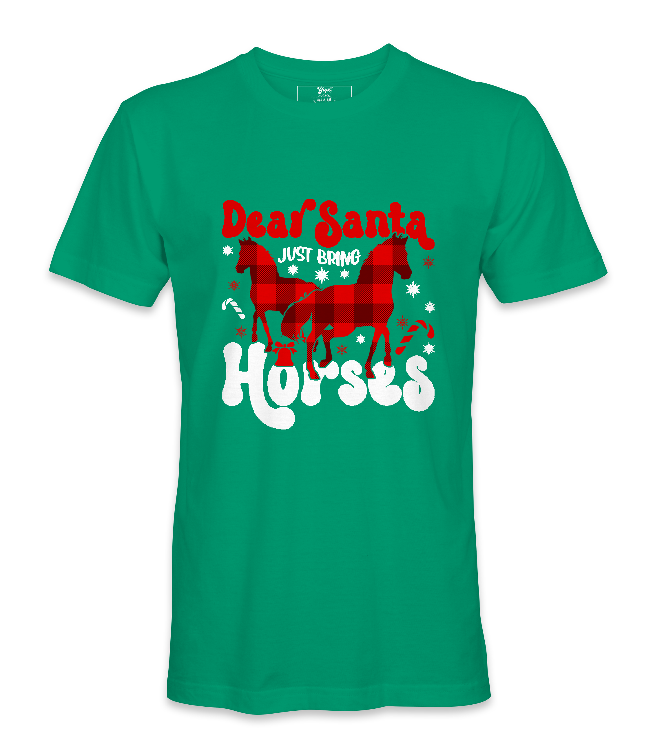 Dear Santa Just Bring  Horses - T-shirt