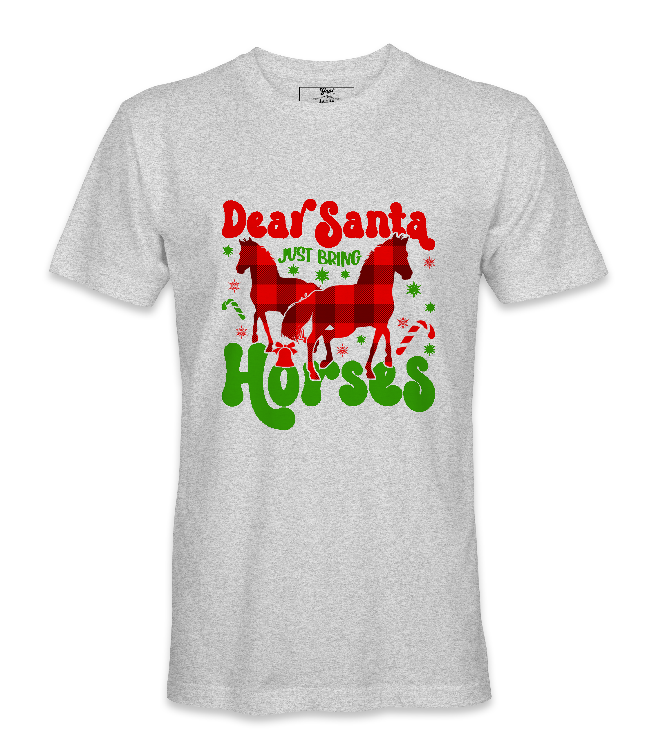 Dear Santa Just Bring  Horses - T-shirt