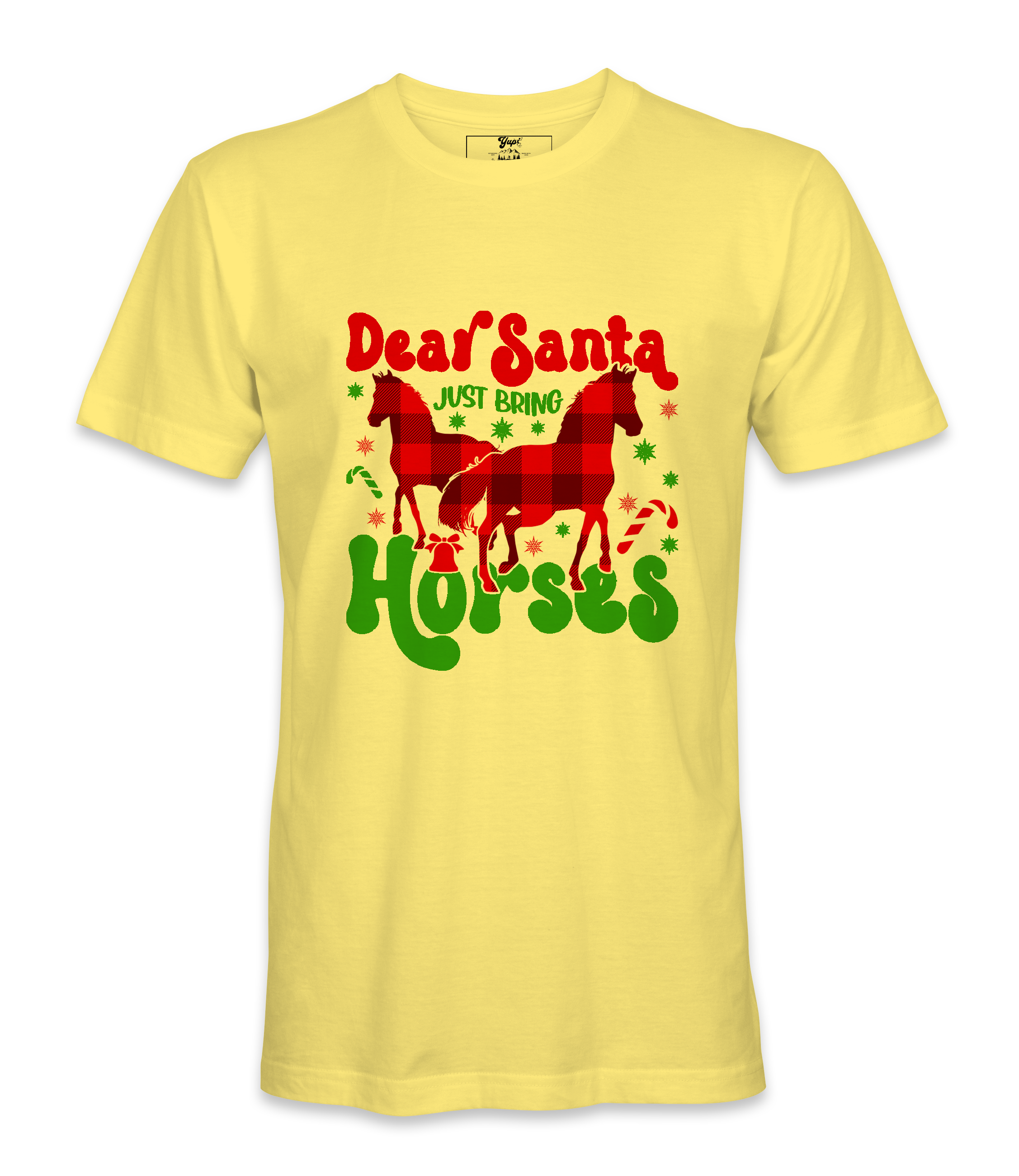 Dear Santa Just Bring  Horses - T-shirt
