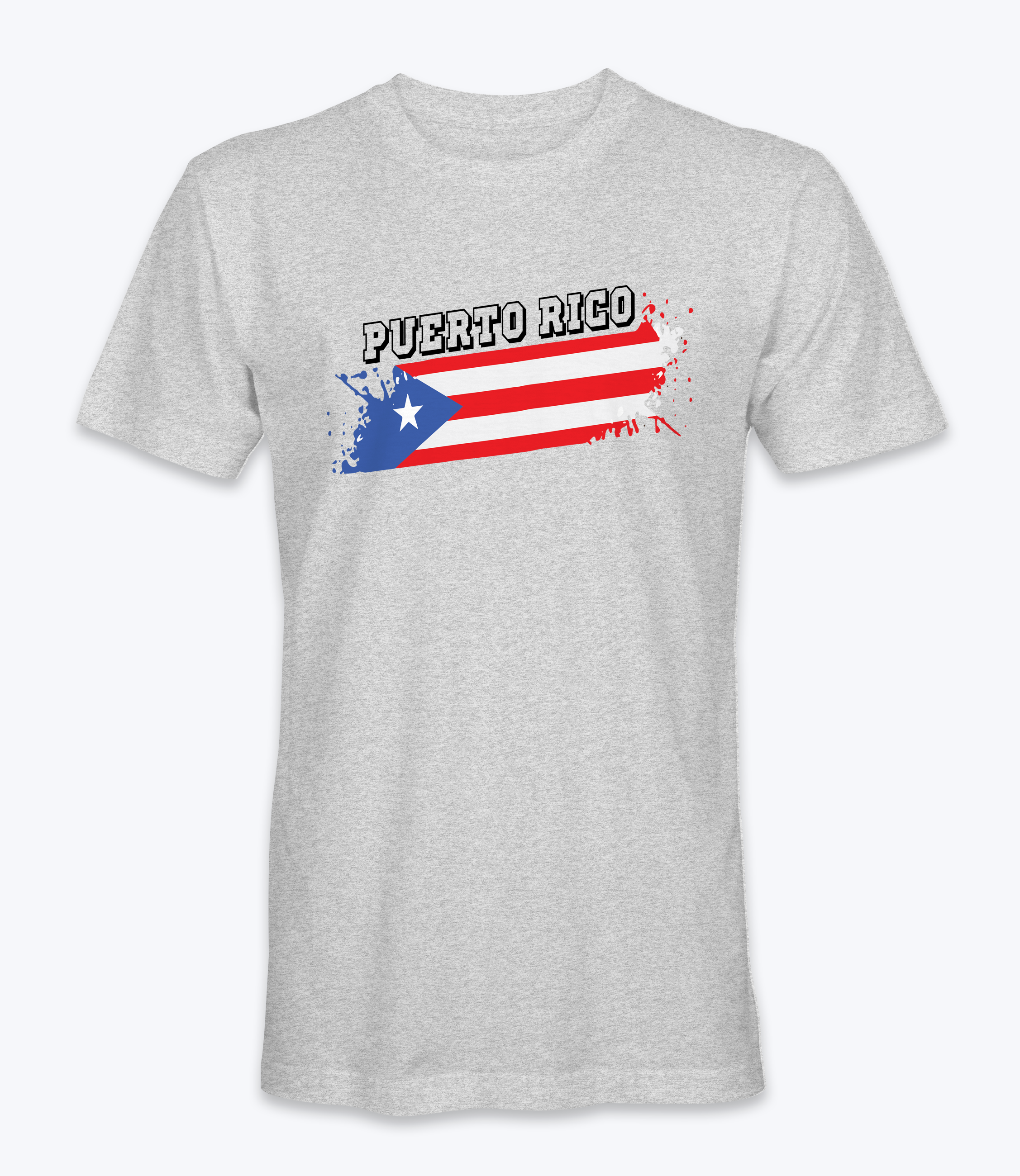 Puerto Rico Island and Flag T-Shirt