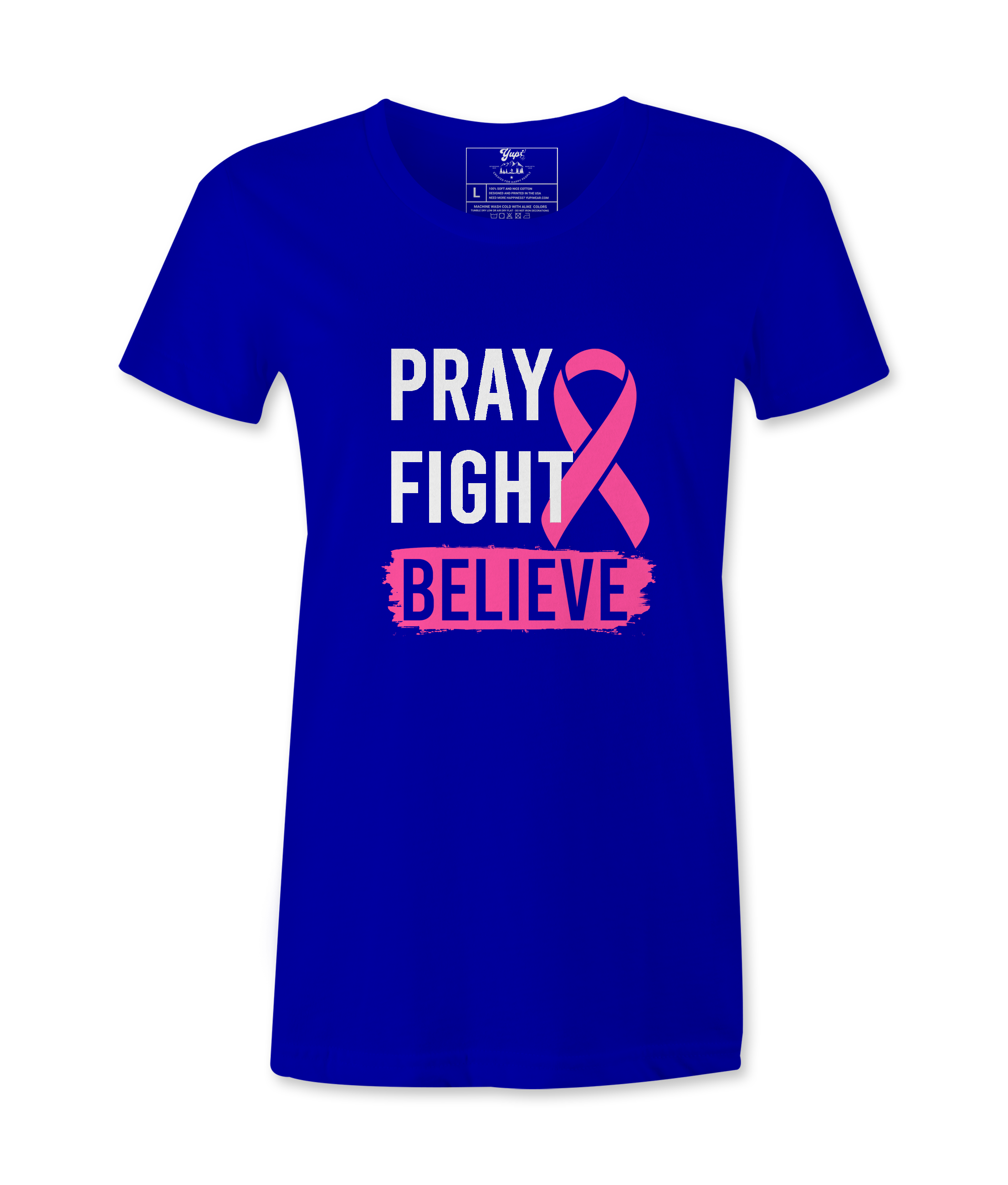 Pray Fight Believe - T-shirt