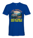 I Feel Happiest - RV Life - T-shirt