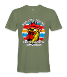 Run Like You're Friend Chicken - T-Shirt