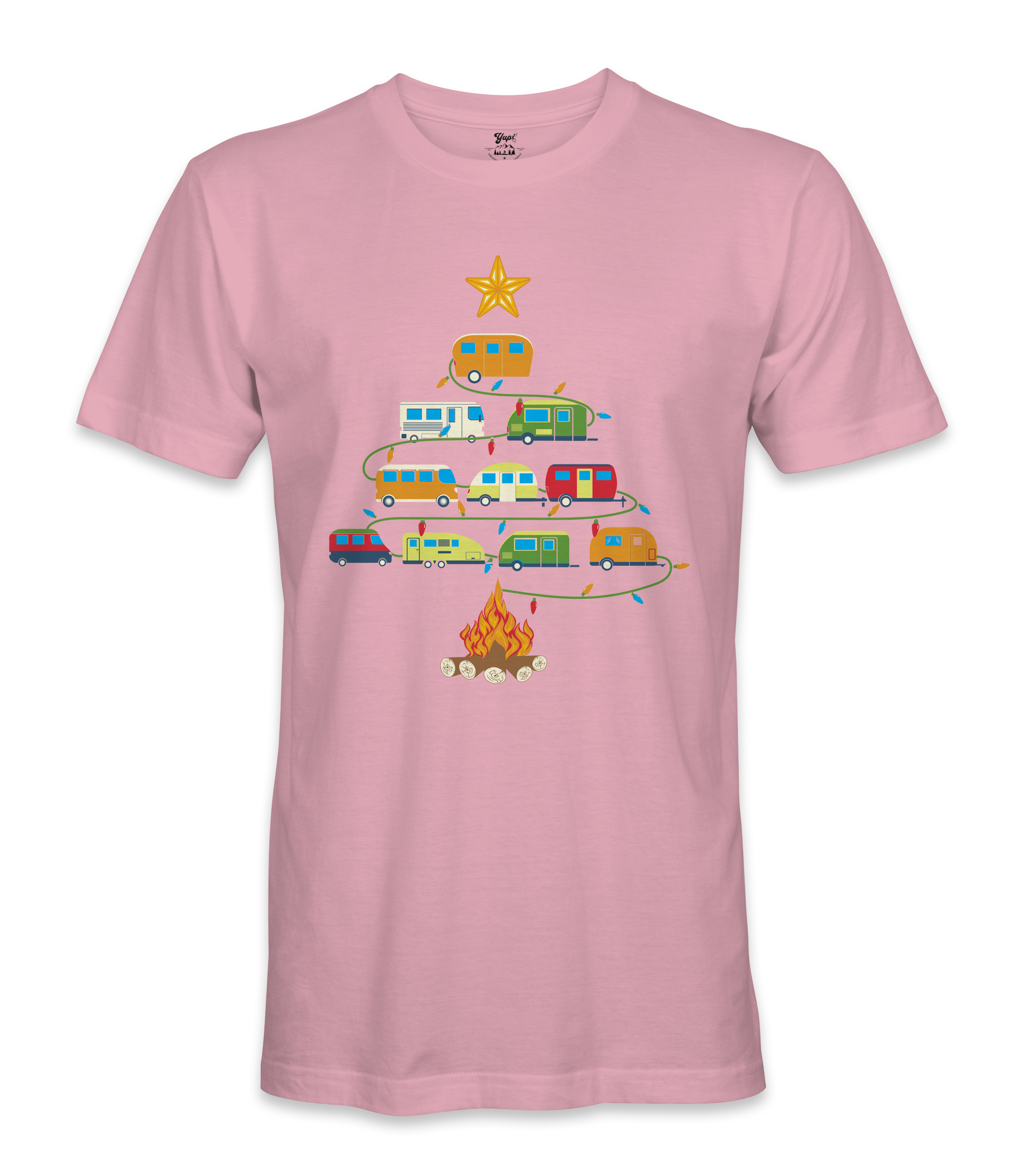 Camper Christmas Tree - RV Life - T-shirt